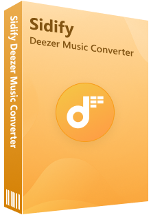 sidify deezer music converter for mac 