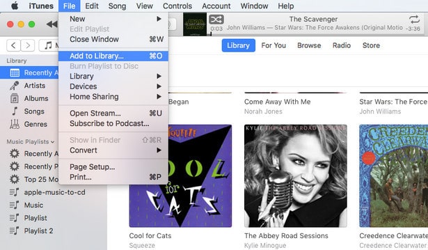 Import Spotify Music to iTunes