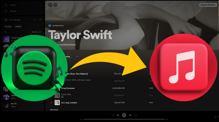 Transfer Spotify Playlists to Apple Music