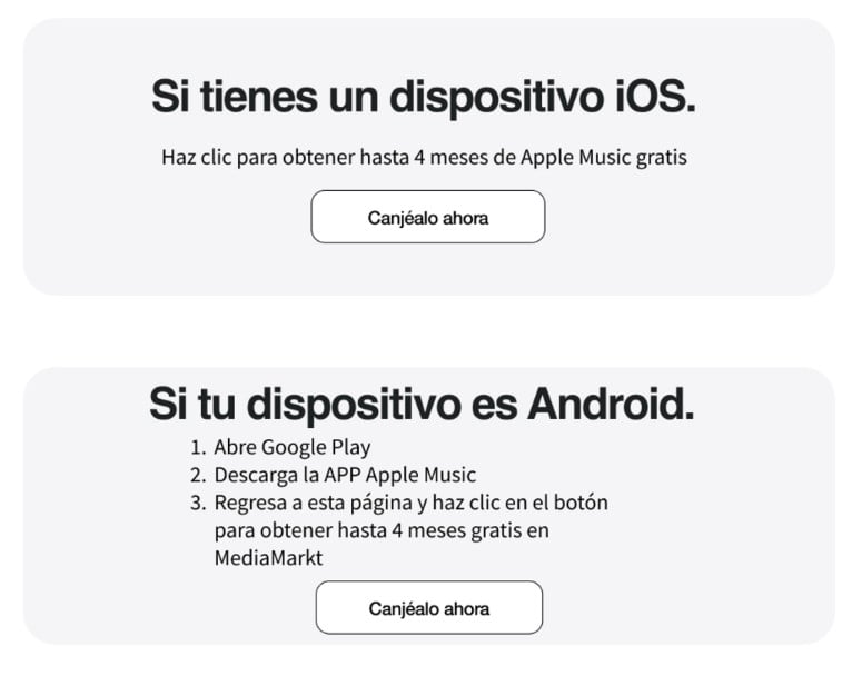 get apple music 4 month free for spain users 