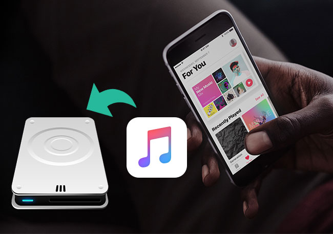 Stream Apple Music on External Hard Drive