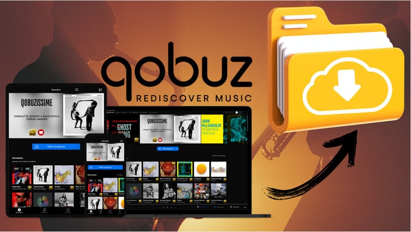 losslessly download qobuz music