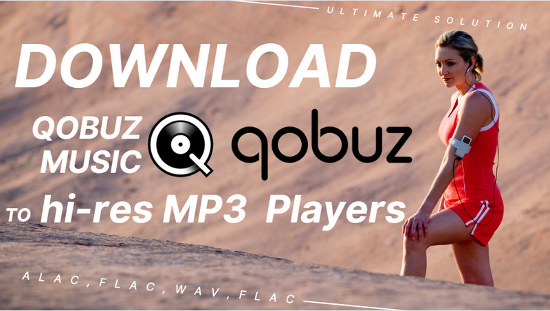 send qobuz music downloads to mp3 players