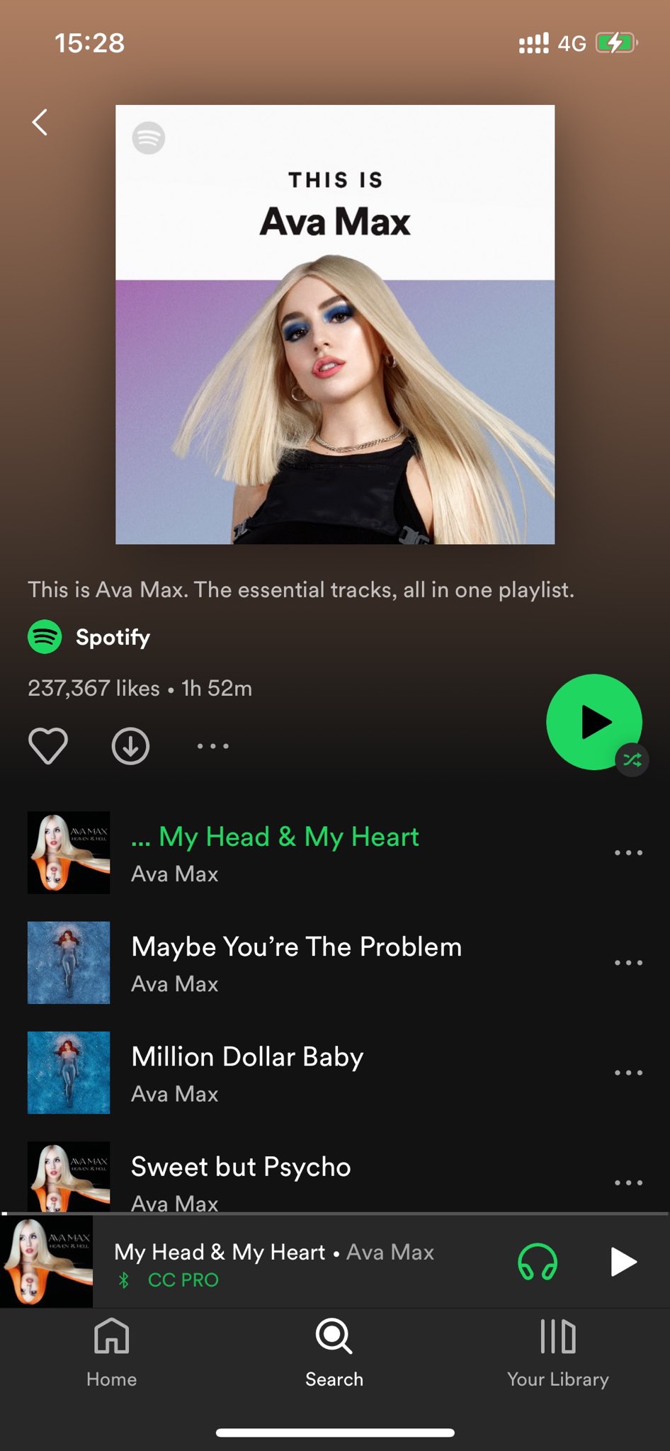 download spotify playlists on iphone