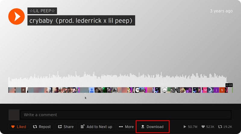 firefox soundcloud download extension