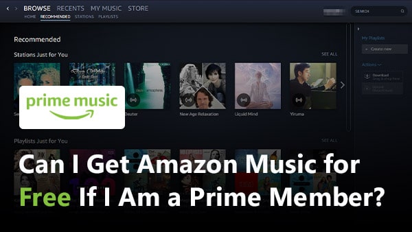get amazon music for free with prime membership