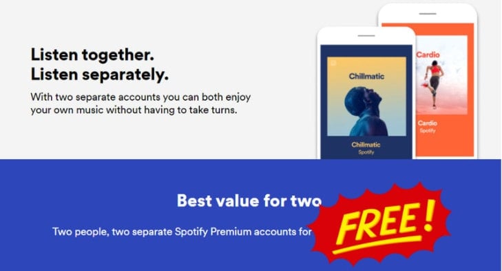 On-demand music on Spotify without premium account - iPhone, Android