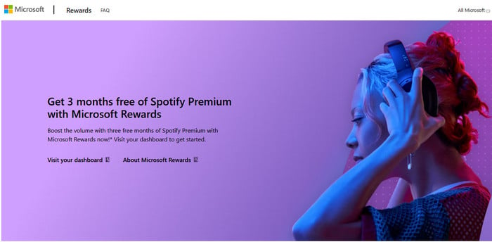 microsoft rewards 3-month free trial