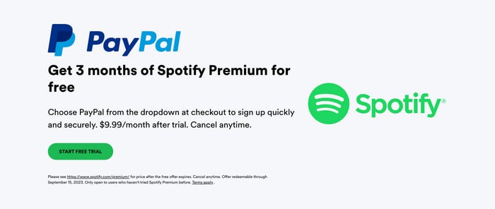 paypal 3-month free trial