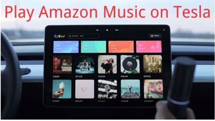 play Amazon Music on Tesla