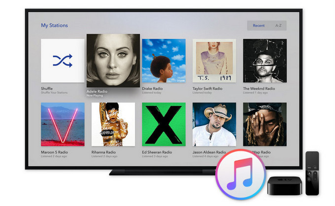 installer apple music sur smarttv