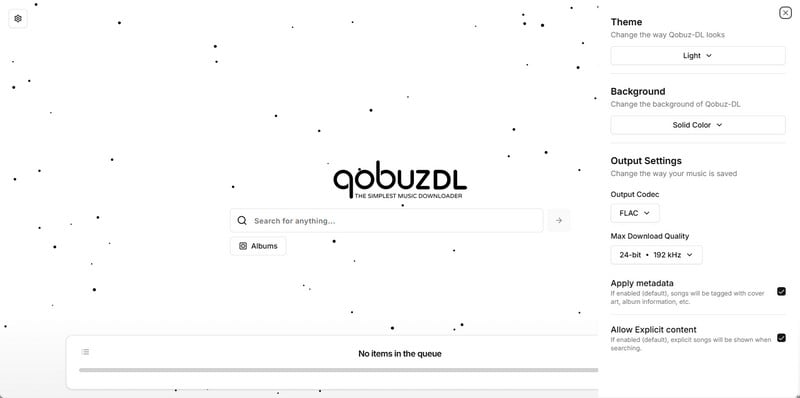 download qobuz flac with online tool