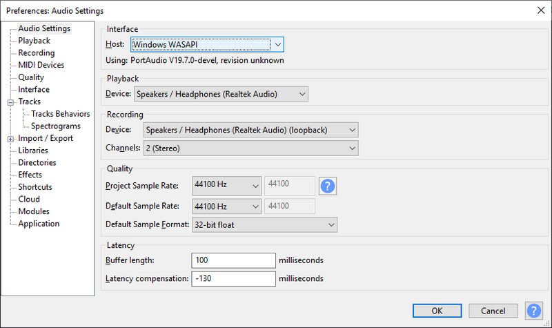 use audacity to record spotify mp3 audio