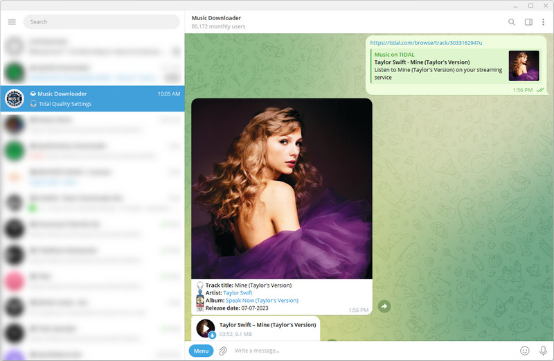 telegram tidal bot downloader