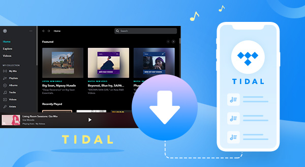 download tidal music to phone