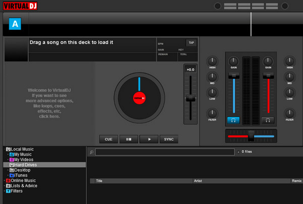 Add local Apple Music to Virtual DJ software