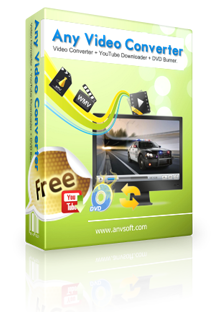 Any Video Converter Free box