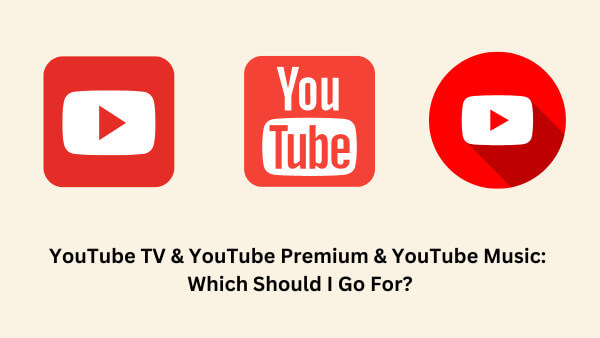 youtube tv and youtube premium and youtube music