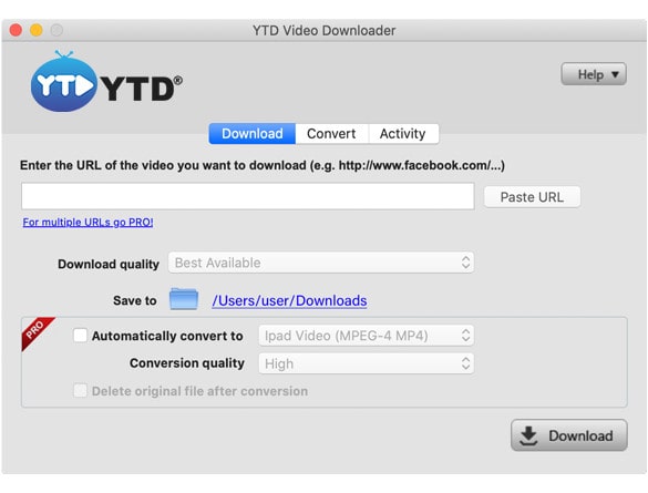 ytd video downloader for mac