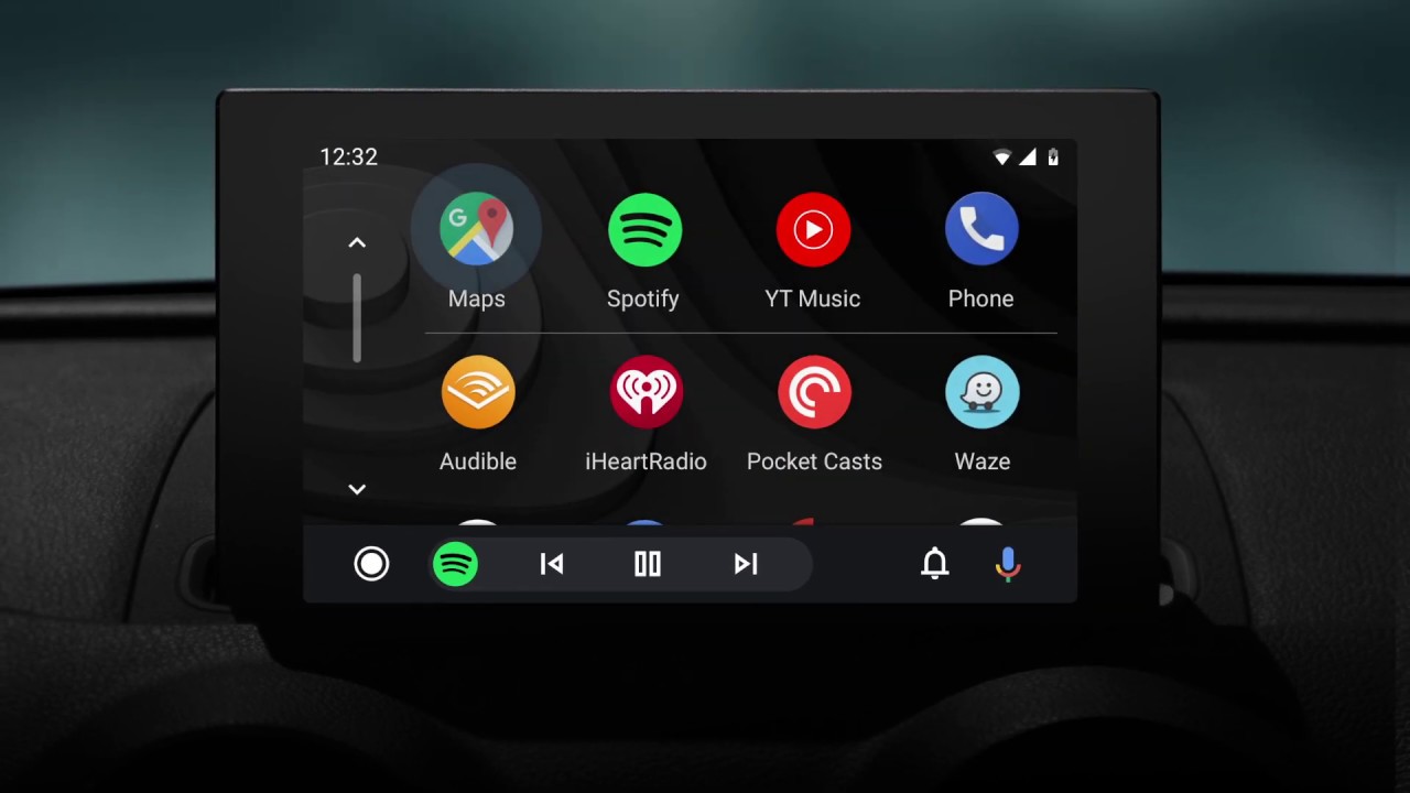listen to youtube music via audroid auto in car