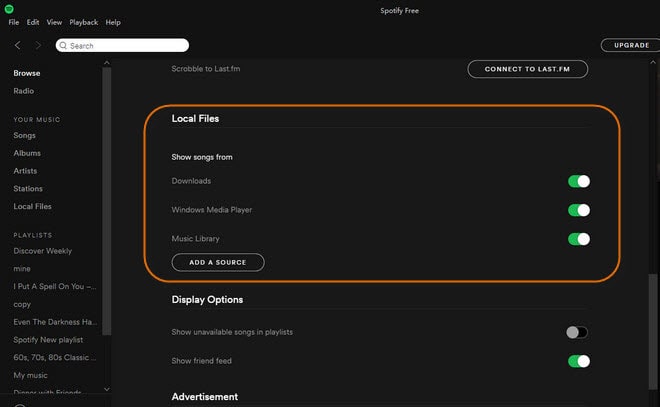 Import Local Files